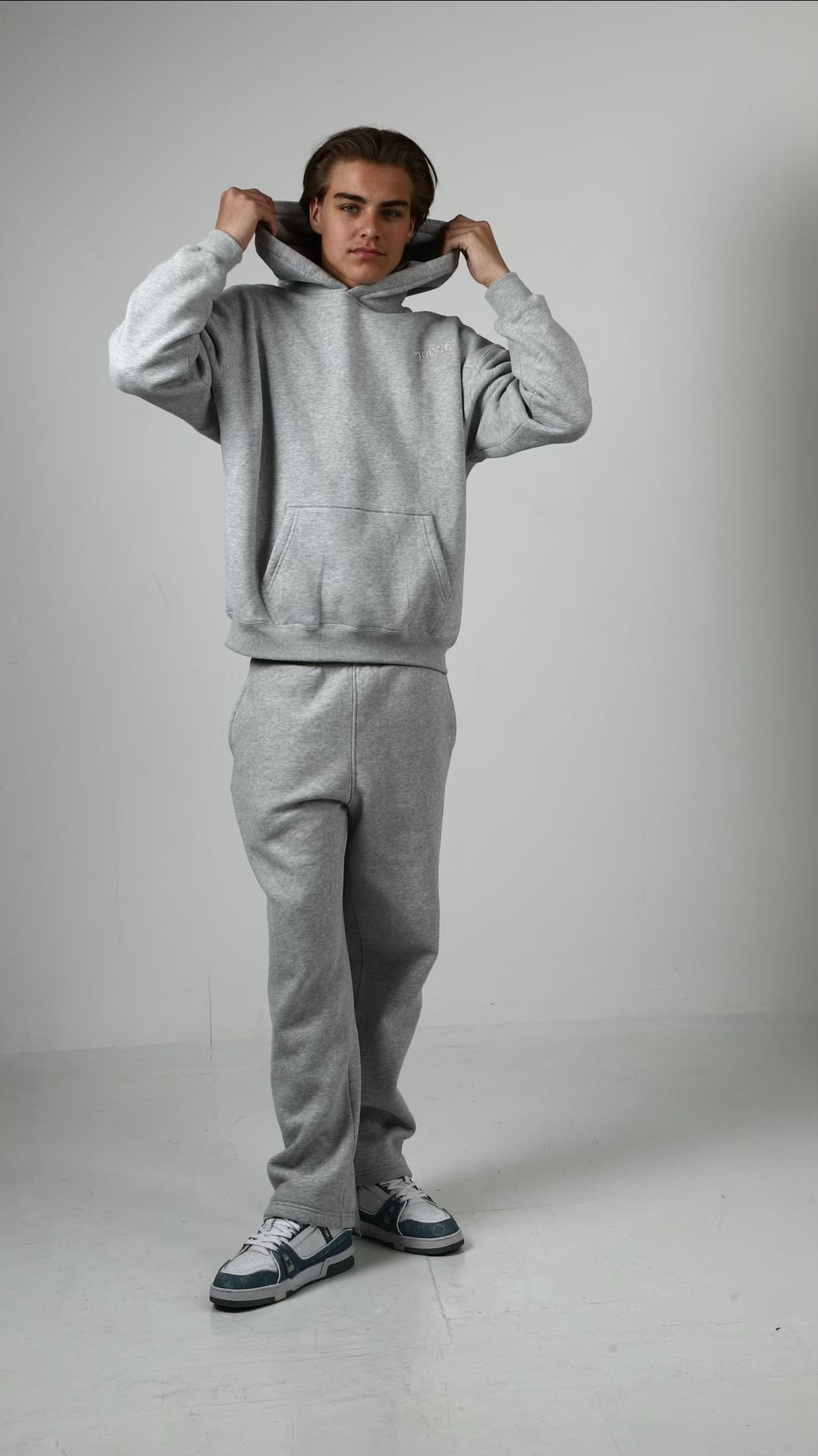 The Art Of Elegance Hoodie “Light Grey”