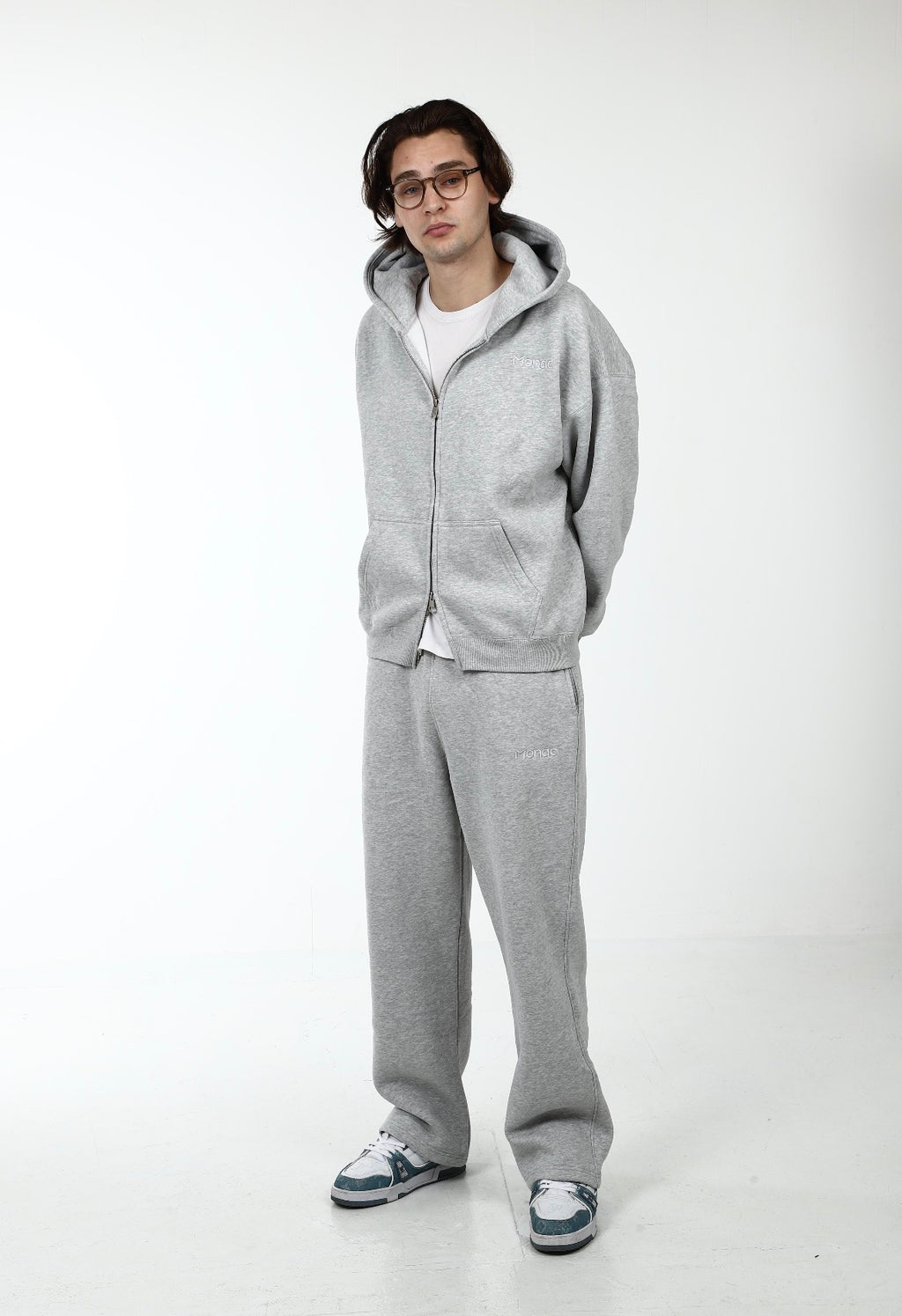 Light Grey Core Zip